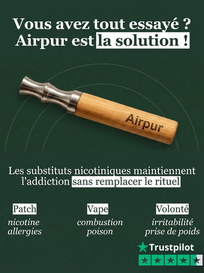 Inhalateur Naturel Sans Nicotine – AIRPUR | Alternative Cigarette
