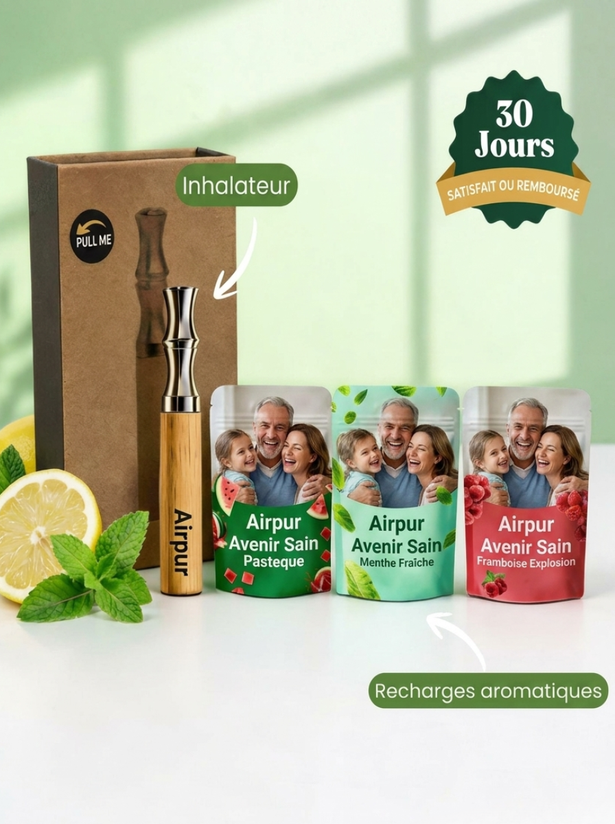 Inhalateur Naturel Sans Nicotine – AIRPUR | Alternative Cigarette